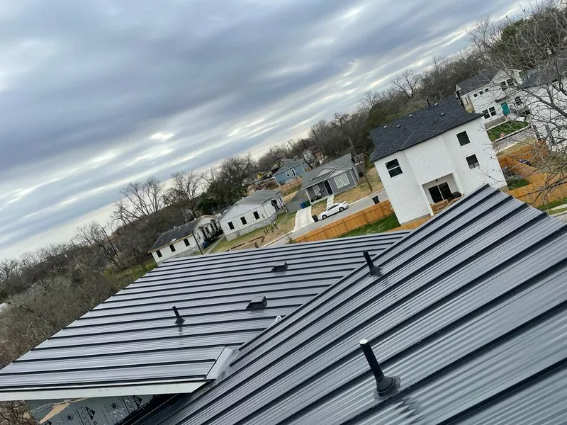 Standing seam metal roof panels with vents for Skylight Repair in Waianae